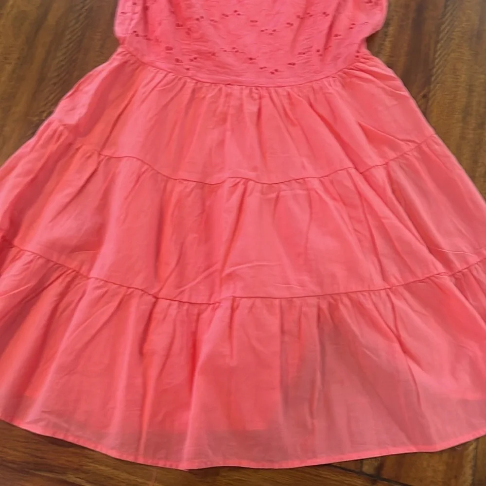 Bebop Midi Eyelet Tiered Dress size M - Picture 4 of 16